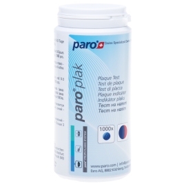 paro® plak 2-кольорові пігулки для індикації зубного нальоту, 1000 шт.