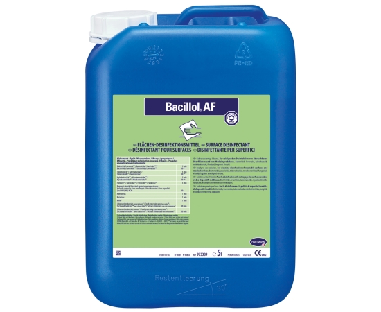 Bacillol AF Дезинфицирующее средство быстрого действия, 5 л